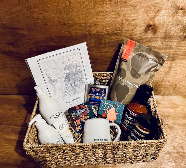 Memphis Local Themed Basket